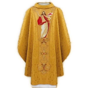 Ornat haftowany “Jezus Zmartwychwstały”