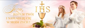 Baner na Komunię (DE3412)