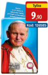 Karta Św. Jan Paweł II z relikwiami III stopnia 