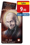 Karta Św. Jan Maria Vianney z relikwiami III stopnia 