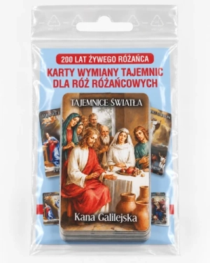 Karty wymiany tajemnic dla Róż Różańcowych 
