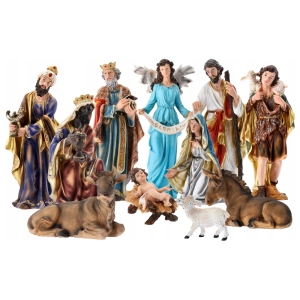 Figury do szopki 80cm - zestaw 11 figur (LIG80X)