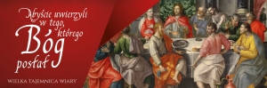 Baner "Wielka Tajemnica Wiary" (DE2312)