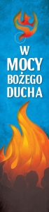 Baner W mocy Bożego Ducha (DE2102N)