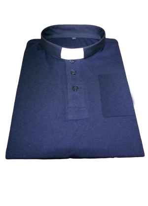 Koszulka polo z koloratką (długi rękaw - duże rozmiary) (OD4096)