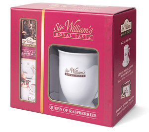 ZESTAWY DO ZAPARZANIA & HERBATA Sir William’s Royal Taste Queen of Raspberries DRSW04