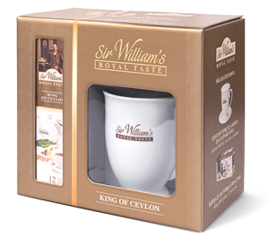 ZESTAWY DO ZAPARZANIA & HERBATA Sir William’s Royal Taste King of Ceylon DRSW05