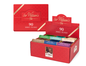 TEKTUROWY PREZENTER 90 HERBAT SIR WILLIAM’S TEA SWTEK2