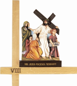 Stacje drogi krzyżowej . Komplet 14szt. (MXF214)