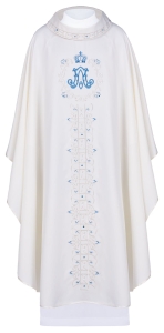 Ornat Maryjny haftowany (LE7001)