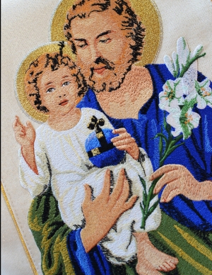 Ornat z wizerunkiem św. Józefa (KZO069)