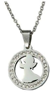 Medalik z cyrkoniami (SGB249)