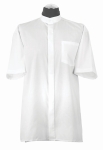 Koszula kapłańska pod sutannę na stójce, krótki rękaw /rozmiar nietypowy/ (OD2800N)) 