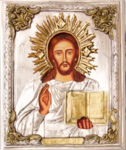 Ikona "Chrystus Pantokrator" (A069XX)