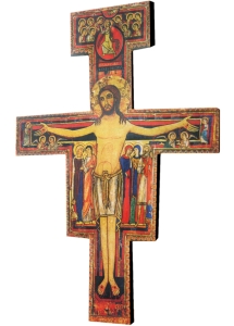 Krzyż San Damiano - mały (DE1003)