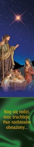 Baner  na Boże Narodzenie "Bóg się rodzi" (DE8011)