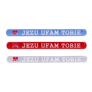 Opaska odblaskowa "Jezu, ufam Tobie!" (BC333P)