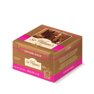 Herbata Sir William's Tea Ceylon Gold /50 saszetek/ (SW5001)