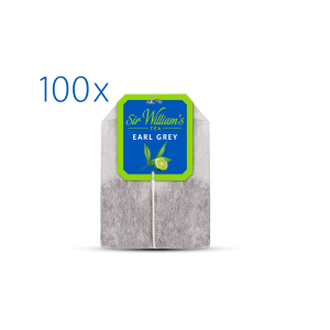 Herbata Czarna Sir William's Tea Earl Grey 100 saszetek (KVCN23)