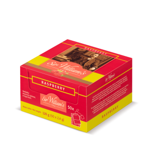 Owocowa Herbata Sir William’s Tea Raspberry 50 Saszetek (HSW320)