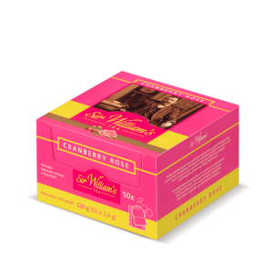 Owocowa Herbata Sir William’s Tea Cranberry Rose 50 Saszetek (HSW321)