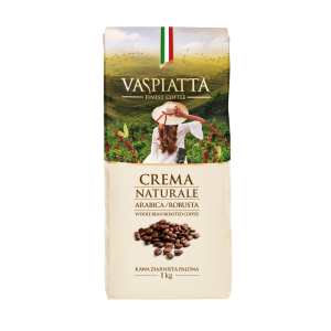 KAWA ZIARNISTA VASPIATTA CREMA NATURALE 1 KG (KVCN24)