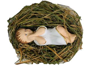 Dzieciątko Jezus na sianku (01589A)