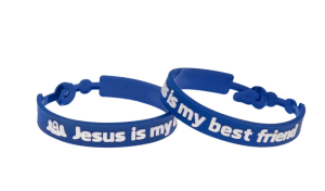 Bransoletka z napisem Jesus is my best friend (JSP031)