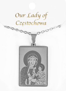 Naszyjnik - Czarna Madonna - Our Lady of Częstochowa  (JSS075)