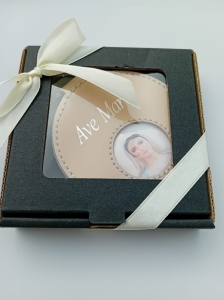 Skórzane etui z brelokiem (BW31XE)