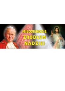 Baner-Miłosierdzie źródłem nadziei (D11026)
