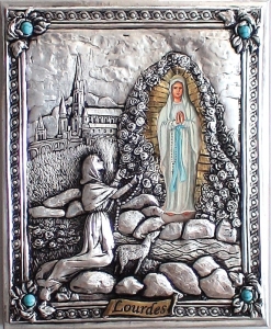 Ikona "Matka Boża z Lourdes" (A110XX)