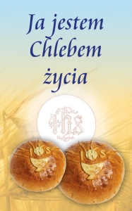 Baner Pierwsza Komunia Święta Ja jestem Chlebem życia (DE1607)