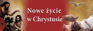 Baner Nowe życie w Chrystusie - poziomy (D15006)