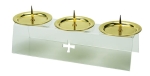 Świecznik ołtarzowy potrójny  (NLJSP3)